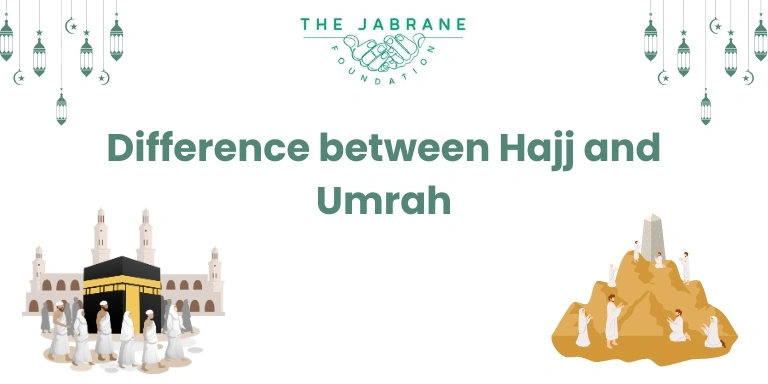 Difference between Hajj and Umrah
