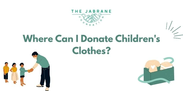 Where Can I Donate Children's Clothes